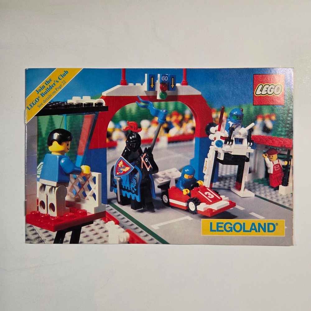 LEGO Legoland Order Form Catalog 1988 Vintage Multi-Color Town Space Castle 6315